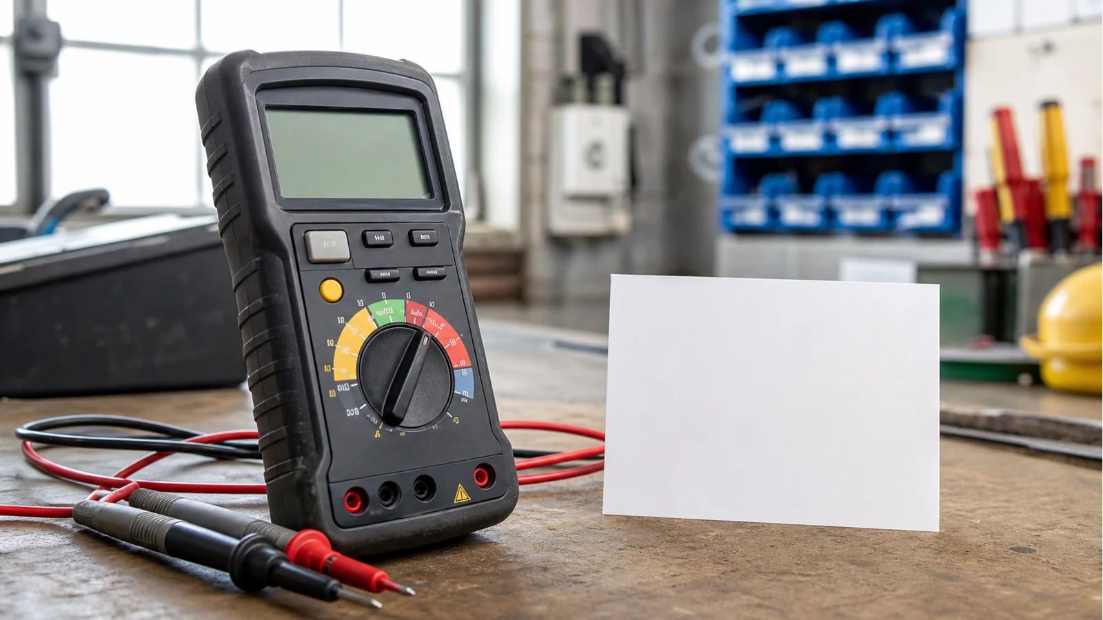 Digital insulation tester with 250, 500 and 1000 volt options for UK BS 7671 insulation resistance tests